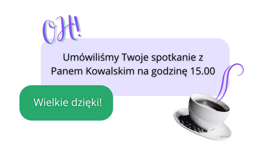 Umawianie spotkań asystent Umawianie spotkań asystent